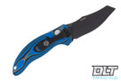 Hogue EX-A04 Wharncliffe - G-Mascus Blue Lava G-10 - Black Blade