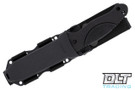 Hogue EX-F02 Clip Point - Black Polymer - Black Blade