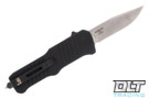 Hogue HK Mini Incursion Clip Point - Black Aluminum - Tumbled Blade
