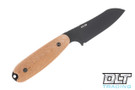Bradford Guardian 3.5 Cru-Wear - 3D Natural Micarta - Sheepsfoot - Black DLC
