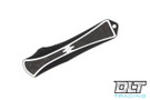 Heretic Custom Manticore X DE - Two Tone DLC - Fat Carbon Inlay - DLC Hardware - Two Tone DLC Blade