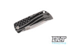 McNees PM MAC 2 - Old Glory Engraved Titanium - Stonewashed Blade