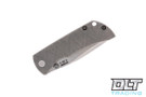 McNees PM MAC 2 3" - Rock Texture - Tumbled Titanium - Stonewashed Blade