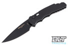Pro-Tech TR-4 - Black Handle - Black D2 Blade