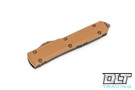 Microtech 122-15APGTTAS Ultratech D/E - Tan G-10 - Bronze Apocalyptic Blade - Signature Series