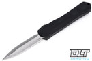 Heretic Manticore X DE - Black - Stonewashed Blade