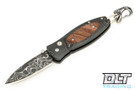 William Henry B02 Pinot - Twist Damascus - Eyrie Wood Inlay - Intrepid Damascus Blade
