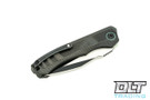 Heretic Wraith SE-A - Unidirectional Carbon Fiber - Jade G-10 Bolster - Battleworn Black Hardware - Battleworn Black Blade