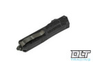 Microtech 278-2DLCTSH Scarab II S/E - Black Handle - Black DLC Blade