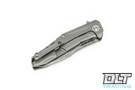Reate K-3 - Titanium - Carbon Fiber Inlay - Damasteel Tanto Blade