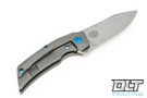 Reate T2500 - Milled Titanium - Satin Blade