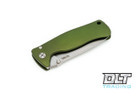 LionSteel - SR2A - Green Handle - Satin Blade