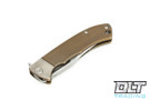 Vehement Mongrel - Bronze Anodized Titanium - Brushed Bolster