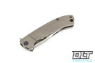 Vehement Mongrel - Tumbled Titanium - Flamed Hardware