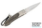 William Henry B10 Lancet Daily - Titanium Bolster - Carbon Fiber - Layered ZDP-189 Blade - Serial #29