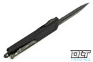 Microtech 142-3CT-DS Combat Troodon D/E - Black Frag Handle - Black DLC Blade - Signature Series