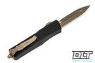 Microtech 142-13APCFS Combat Troodon D/E - Carbon Fiber - Bronze Apocalyptic Blade - Signature Series
