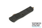 Microtech 142-13APCFS Combat Troodon D/E - Carbon Fiber - Bronze Apocalyptic Blade - Signature Series