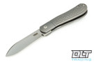 Pena X Series - Dogleg Front Flipper - Jigged Titanium