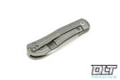 Pena X Series - Dogleg Front Flipper - Jigged Titanium