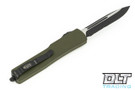 Microtech 148-2OD UTX-70 S/E - OD Green Handle - Black Blade