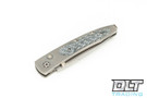William Henry B10 Lancet Argent - Titanium Bolster - Silver Twill - ZDP-189 Core Blade - Serial #33