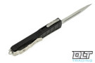 Microtech 122II-12S Ultratech II D/E - Black Handle - Stonewashed Blade - Signature Series