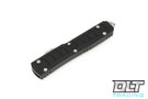 Microtech 122II-12S Ultratech II D/E - Black Handle - Stonewashed Blade - Signature Series