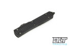 Microtech 122-1UT-DS Ultratech D/E - Black Frag Handle - Black Blade - Signature Series