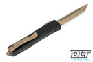 Microtech 123-15 Ultratech T/E - Black Handle - Bronze Blade