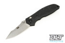 Hogue HK Exemplar Clip Point - Black G-10 - Tumbled Blade