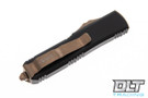 Microtech 232-13AP UTX-85 D/E - Black Handle - Bronze Apocalyptic Blade Microtech 232-13AP UTX-85 D/E - Black Handle - Bronze Apocalyptic Blade