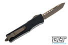 Microtech 144-15APCFS Combat Troodon T/E - Carbon Fiber - Bronze Apocalyptic Blade - Signature Series