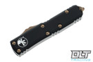 Microtech 231-14 UTX-85 S/E - Black Handle - Bronze Blade
