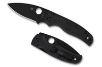 Spyderco Shaman Lightweight BD1N - Black FRN - Black Blade