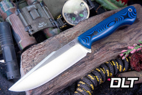 Hellkat Utility 4V Blue & Black G-10 - Black Pins