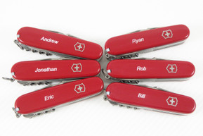 Victorinox Classic Precious Alox Red - Free Engraving with Name