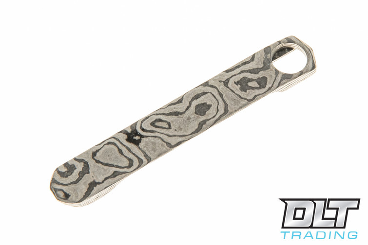 RGT Spyderco Wire Clip Replacement - Contoured - Timascus - Ghost - #105