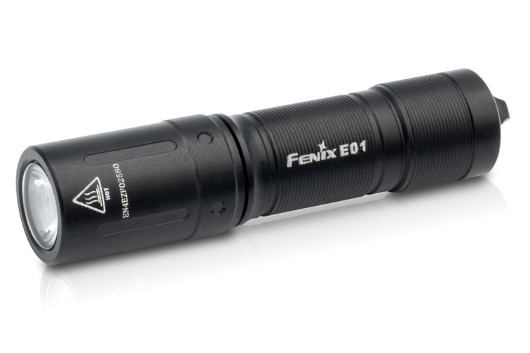 Fenix E01 V2.0 AAA Flashlight - Black Fenix E01 V2.0 AAA Flashlight - Black