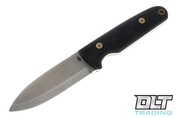 Battle Horse Salt Fork - Scandi Ground - Black Micarta - Matte