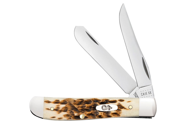 Case Mini Trapper Amber Bone