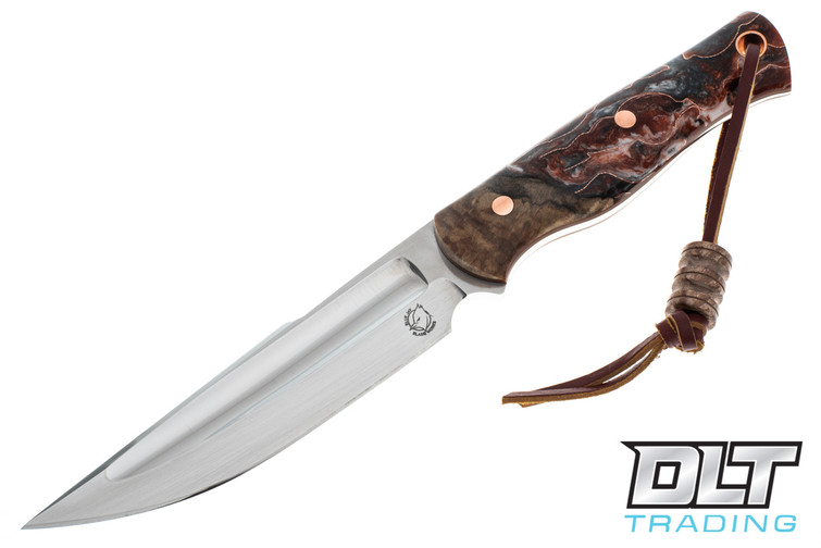 Blue Jay Blade Works Rook - Copper Core Burl Hybrid - #109