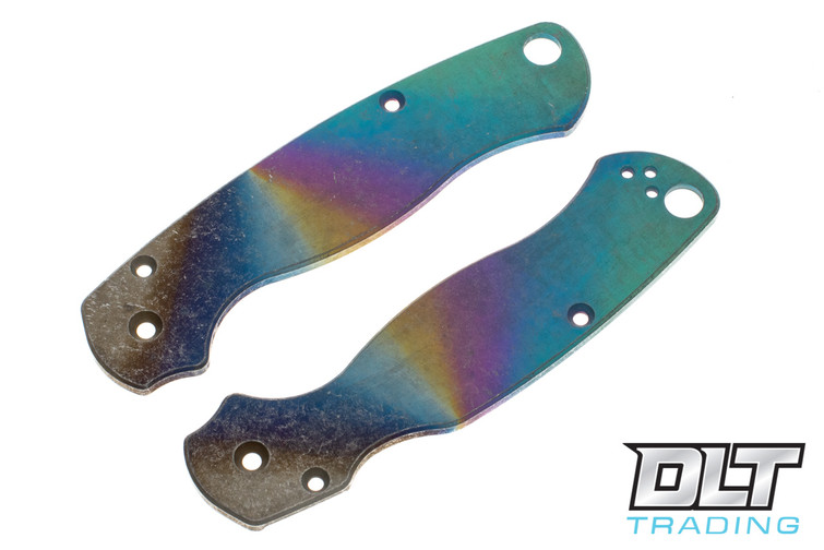 RGT Spyderco Paramilitary 2 Titanium Scale Set - Makers Choice #16