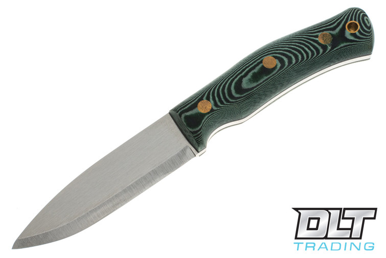 Casstrom No 10 Swedish Forest Knife - Scandi - 14C28N Blade - Green Micarta