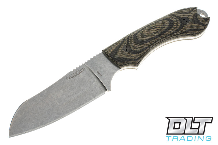 Bradford Guardian 4 - 3D Camo Micarta - Sheepsfoot - Stonewashed