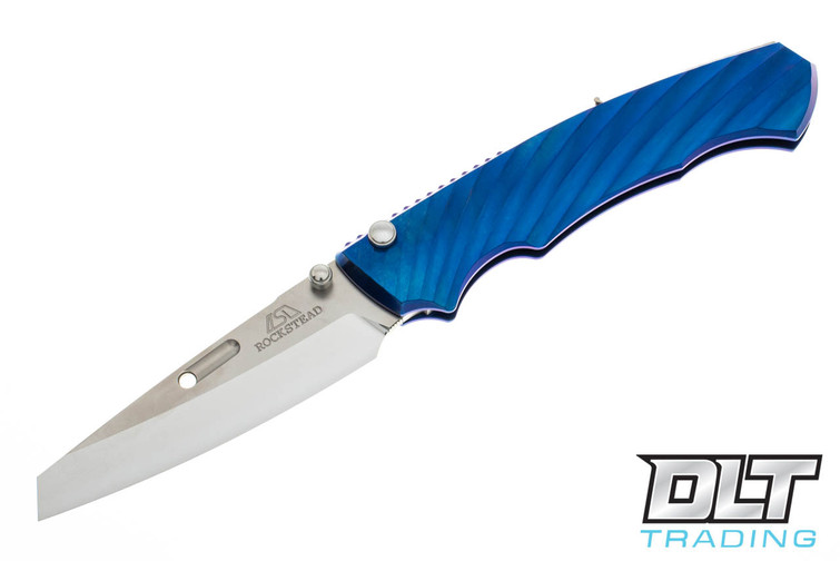 Rockstead RYO H-ZDP - Blue Titanium Handle