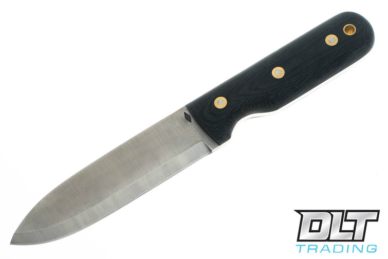 Battle Horse Bushman - Scandi - Black Micarta