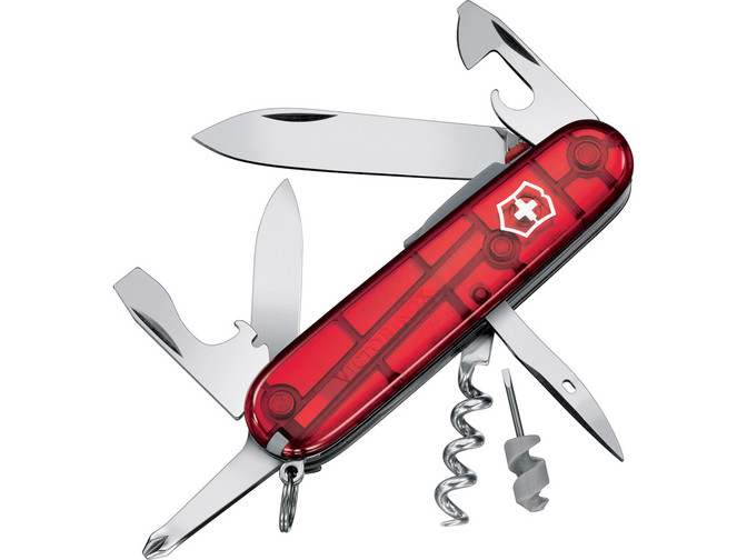 Swiss Army Spartan Lite Translucent Red