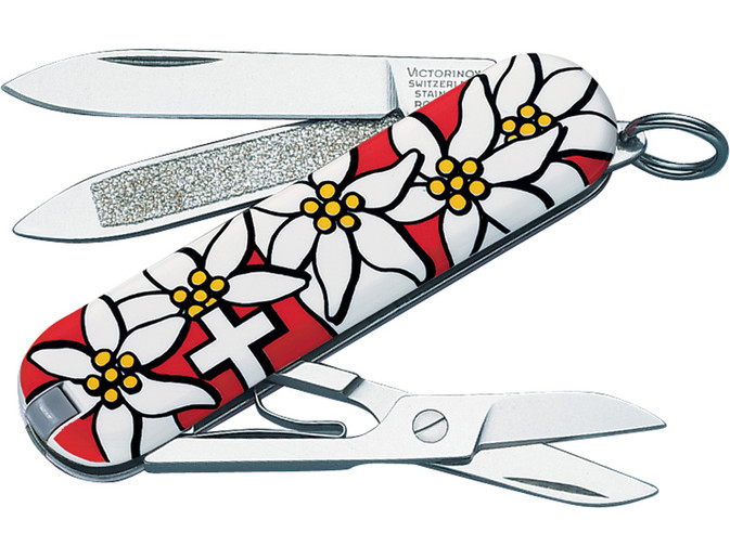 Swiss Army Classic Red Edelweiss