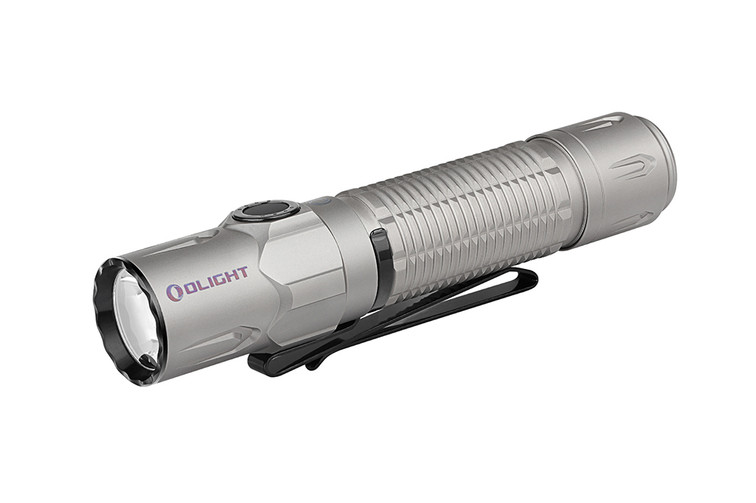 トイガン Olight warrior 3s Olight Warrior 3S Rechargeable Dual-Switch Tactical Flashlight